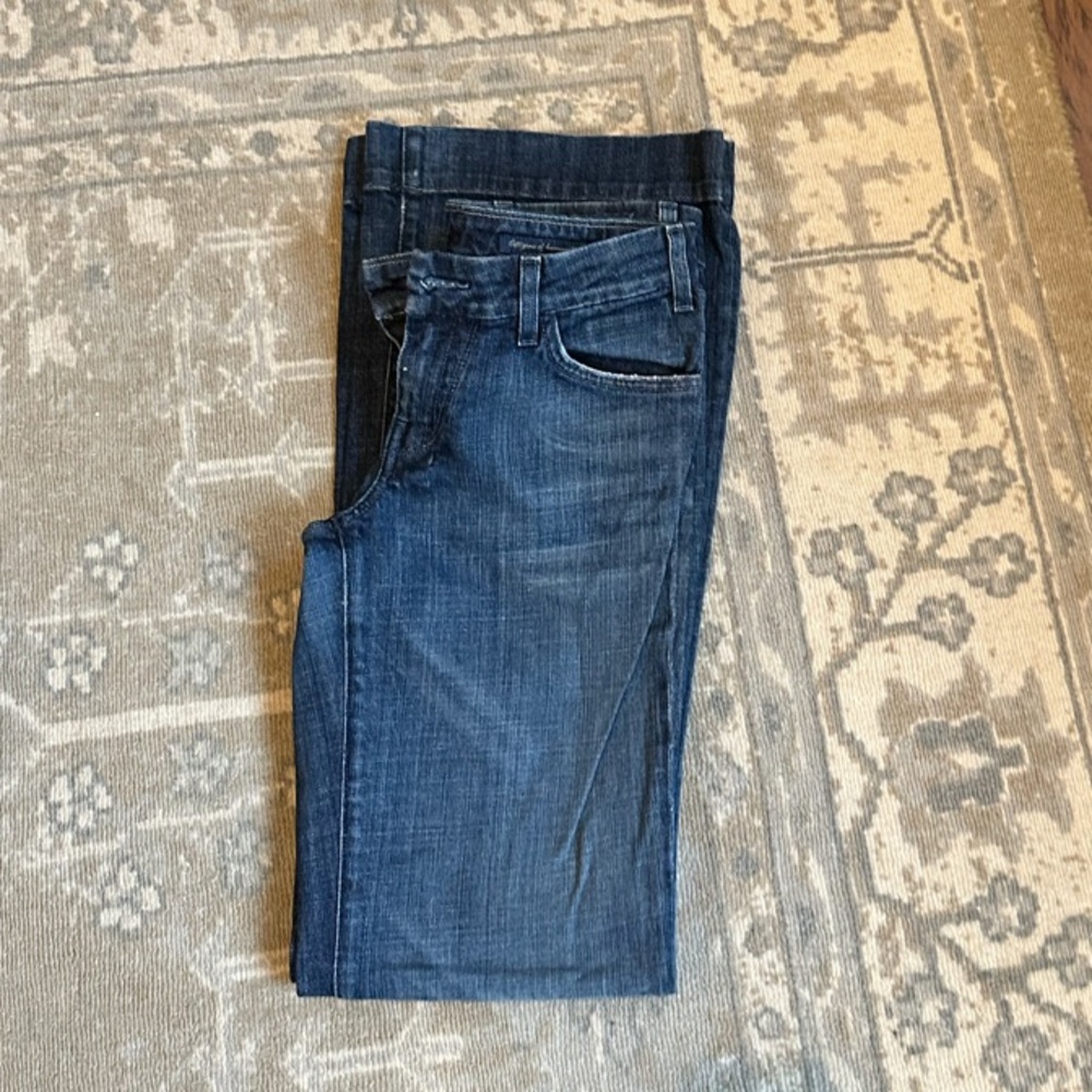 Citizens Of Humanity Dark Blue Flare Jeans